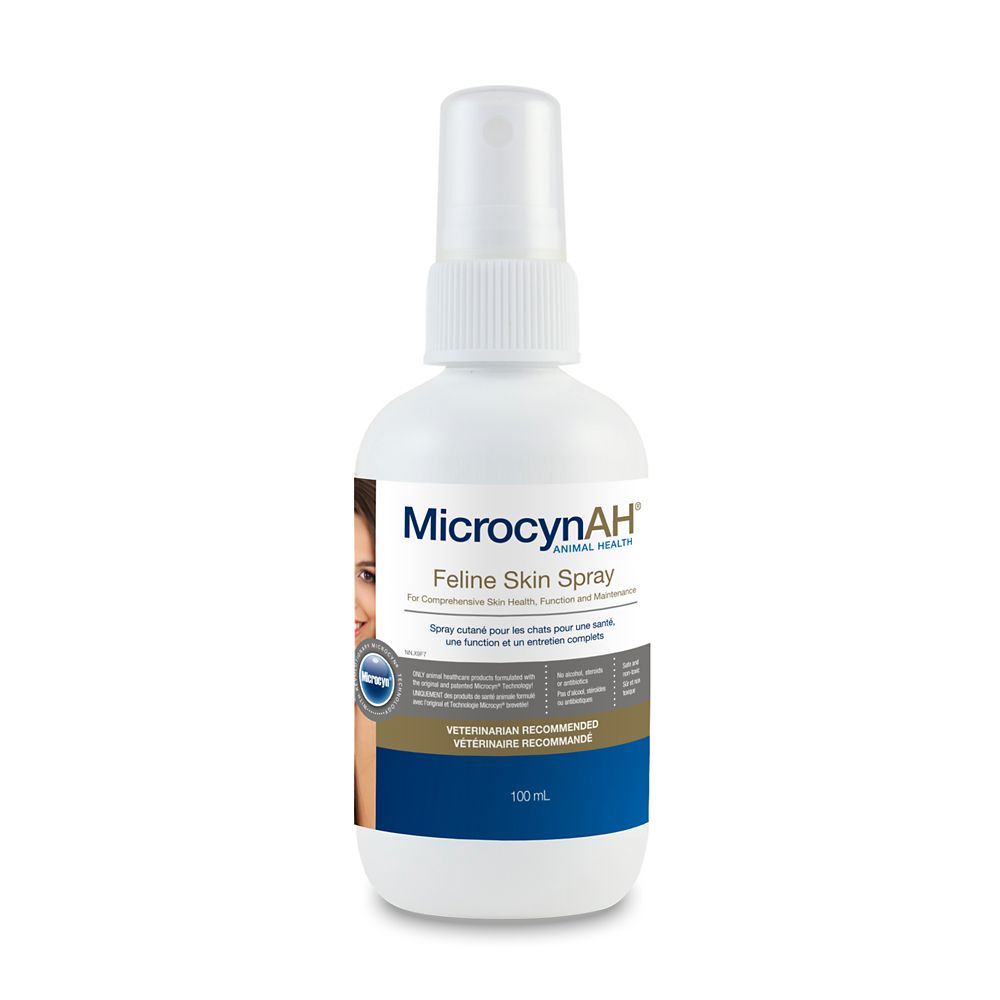 MicrocynAH Feline Skin Spray – 100 mL