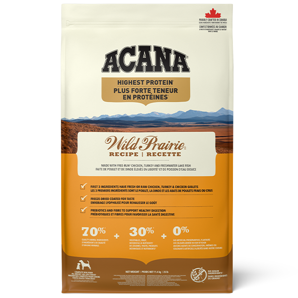 ACANA Dog Highest Protein Wild Prairie 11.4 kg