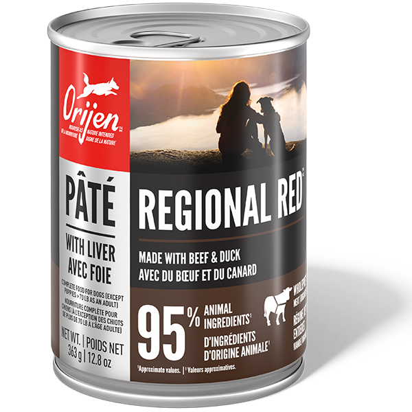 ORIJEN Dog Regional Red Pate with Liver 363g