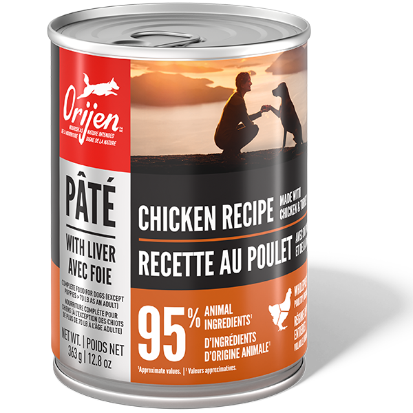 ORIJEN Dog Chicken Pate with Liver 363g