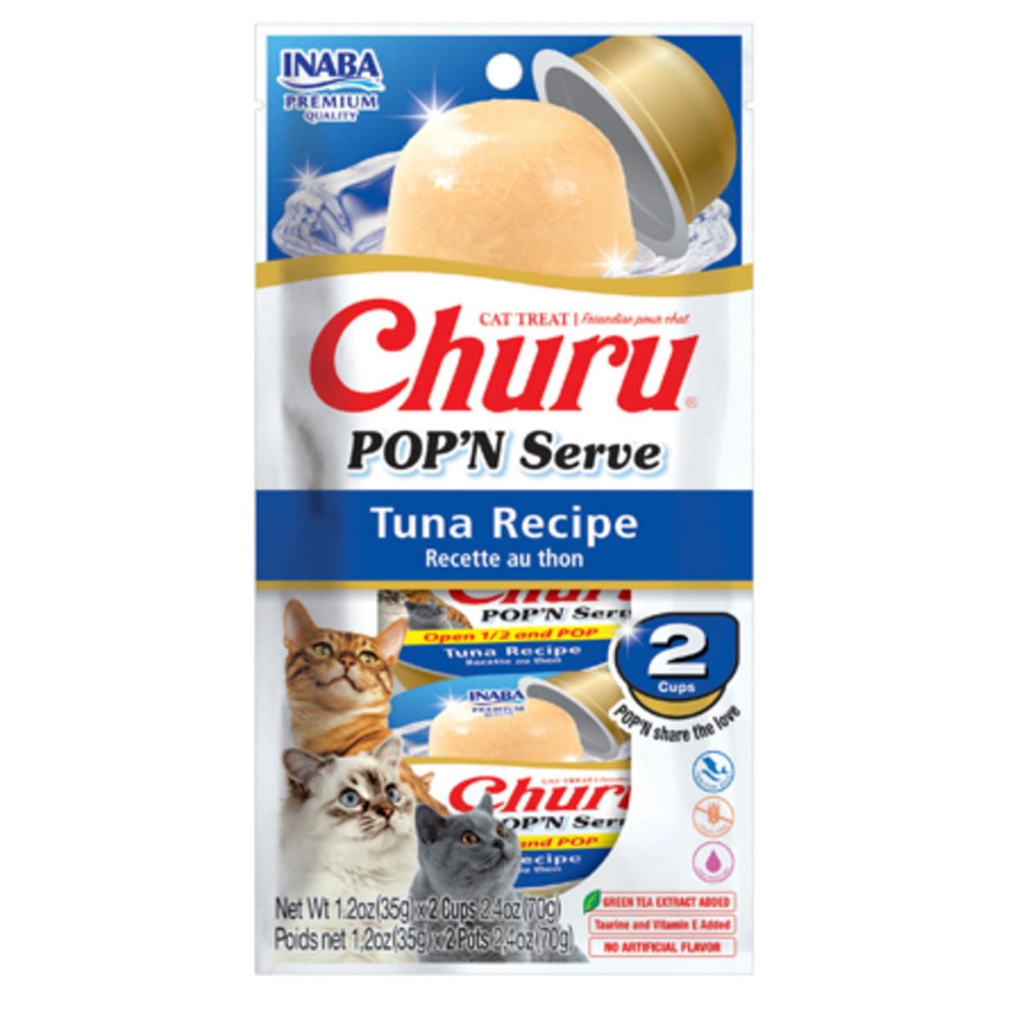 Inaba Churu Pop'n Serve 2pk