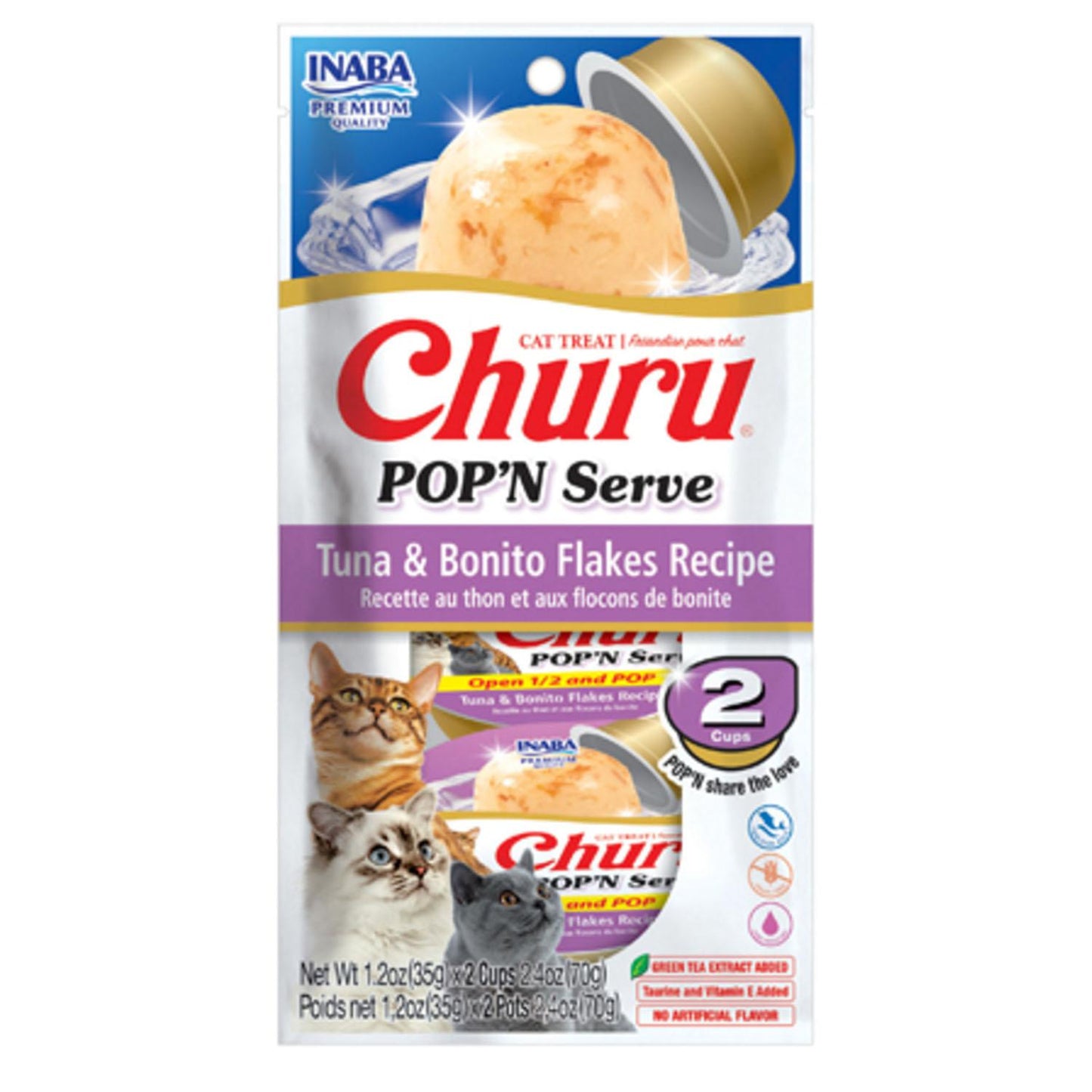 Inaba Churu Pop'n Serve 2pk
