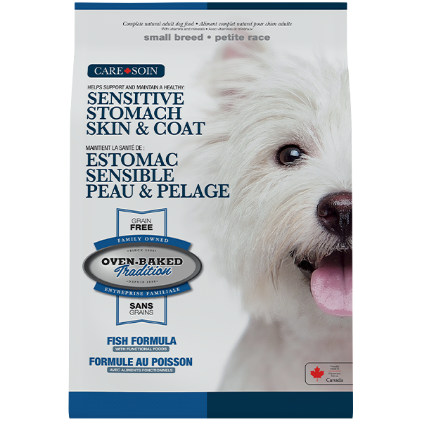 Oven-Baked Tradition Dog Care Sensitive Stomach, Skin & Coat Small Breed Adult Grain Free Fish