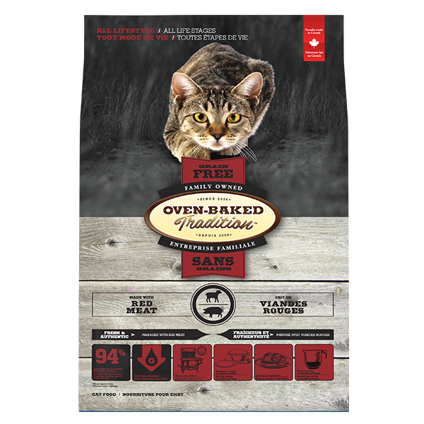 Oven-Baked Tradition Cat GF Red Meat 5 lb