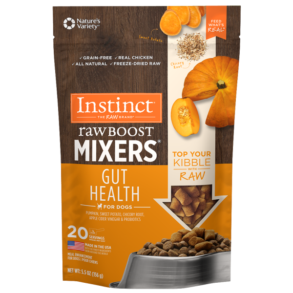 Instinct Dog Raw Boost FD Mixers Gut Health 5.5 oz