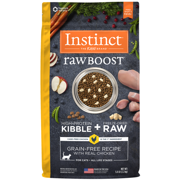 Instinct Cat RBK GF CageFree Chicken 5 lb