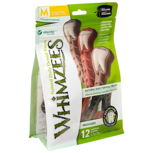 WHIMZEES Brushzees Medium | 12PK