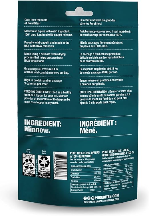 PUREBITES Minnow 31GM Value | Cat