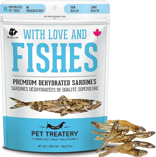 GRANVILLE ISLAND With Love & Fishes Sardine Treats 90GM