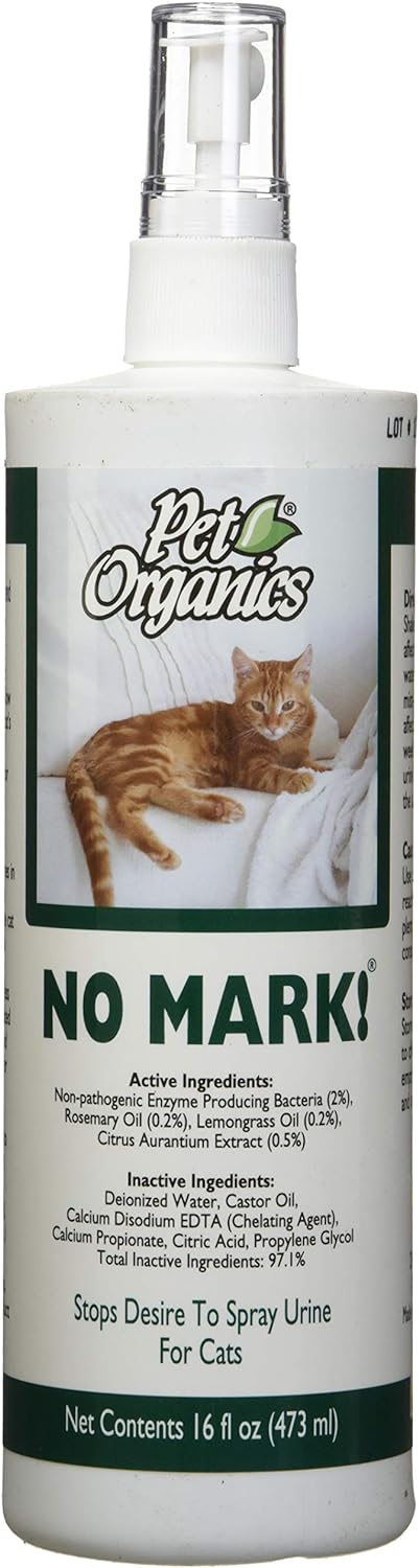 PET ORGANICS No Mark Stop Cats Desire Urine Mark 16OZ