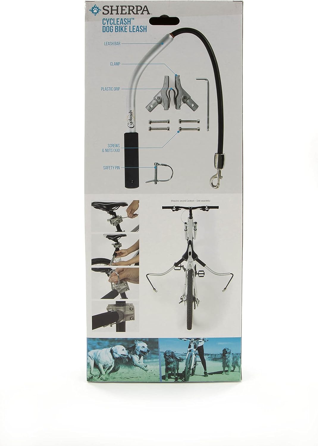 SHERPA Cycleash Shockless Bicycle Lead