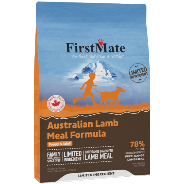 FirstMate Dog LID GF Australian Lamb 8/1 lb