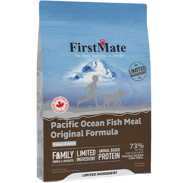 FirstMate Dog LID GF Pacific Ocean Fish Original 8/1 lb