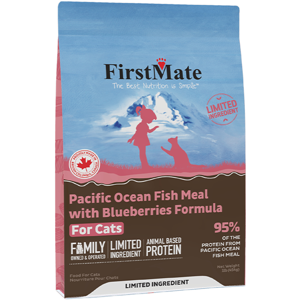 FirstMate Cat LID GF PacificOcean Fish/Blueberries 8/1 lb