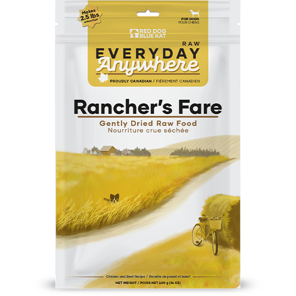 25% OFF EXP NOV 2026/DEC 2026 - Red Dog Blue Kat Dog Everyday Raw Anywhere Rancher's Fare