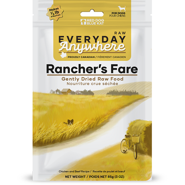 Red Dog Blue Kat Dog Everyday Raw Anywhere Rancher's Fare