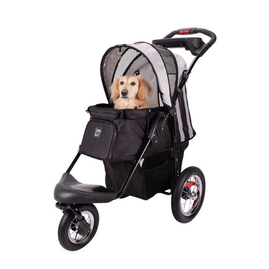 Ibiyaya Turbo Pet Carrier Stroller Jogger, Black