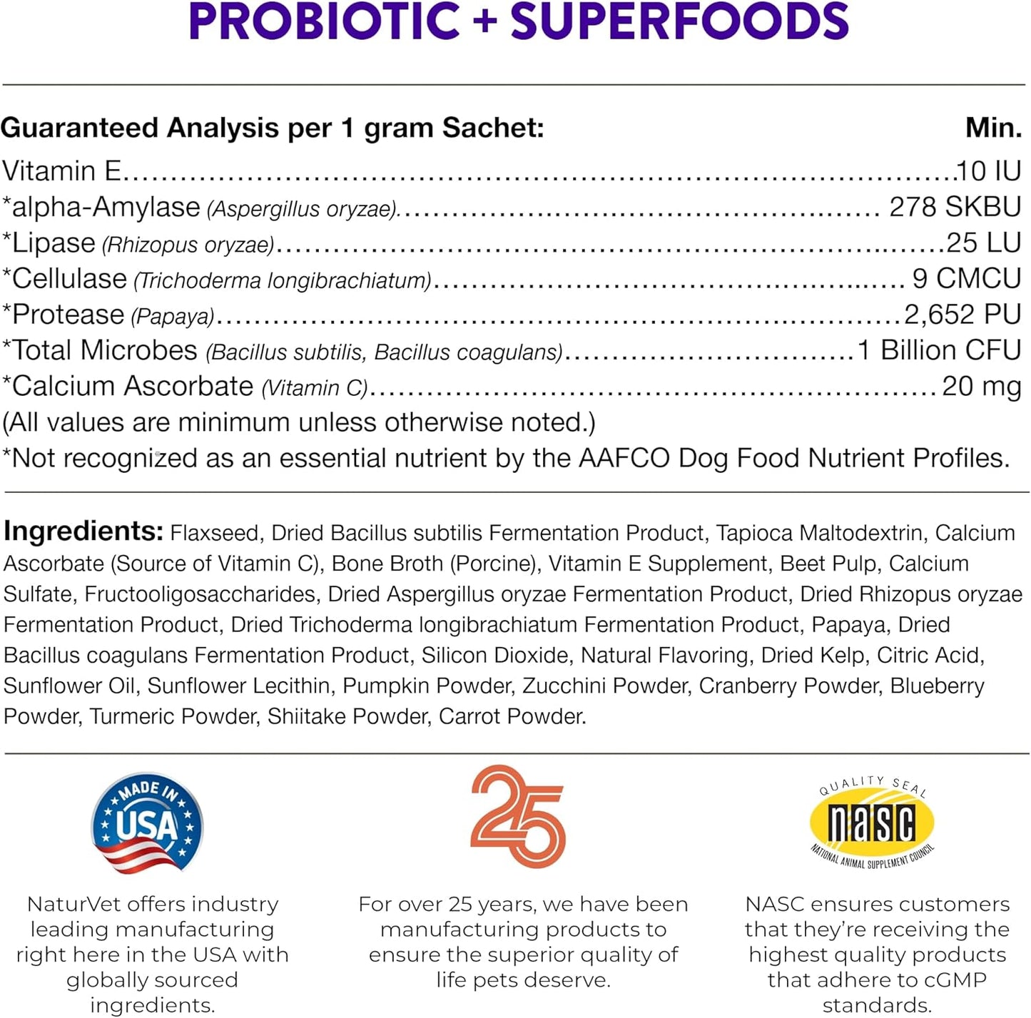 EVOLUTIONS Probiotic + Superfoods Sachet 30CT