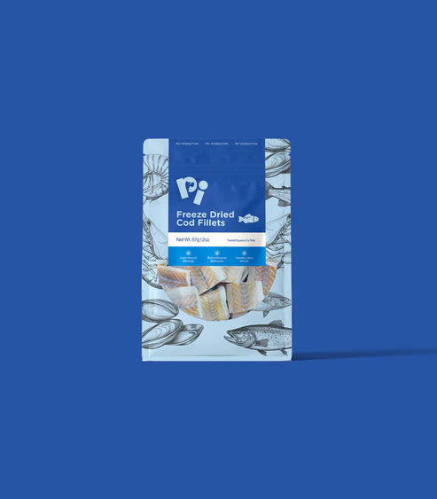 Pi Pet Freeze dried cod fillets