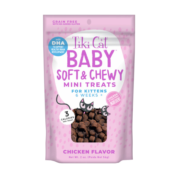 Tiki Cat Baby Soft & Chewy Chicken Flavored Treats
