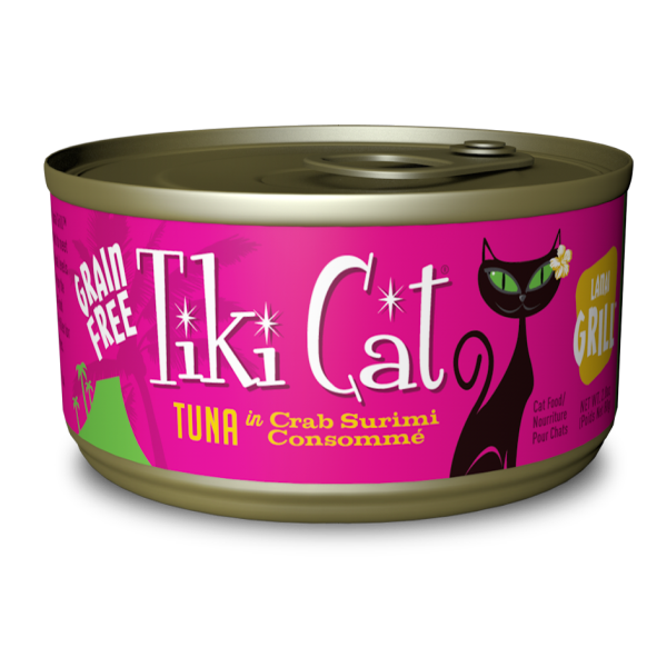 Tiki Cat Hawaiian Grill GF Lanai Tuna Crab Surimi