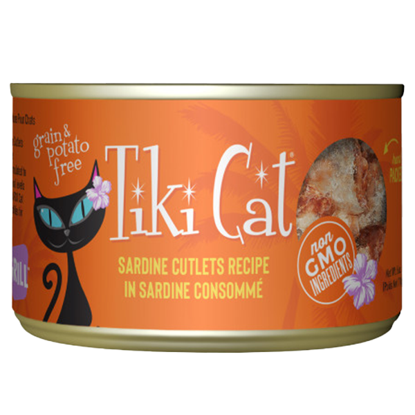 Tiki Cat Hawaiian Grill GF Tahitian Sardine
