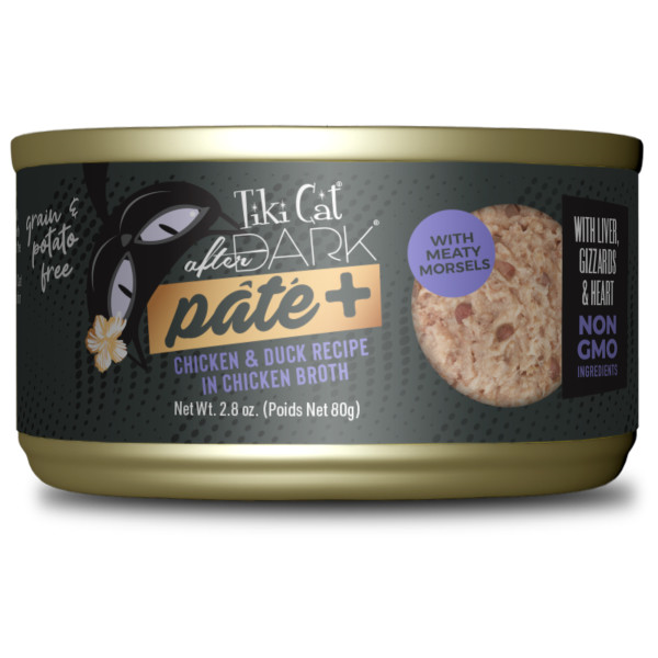Tiki Cat After Dark Pate+ Chicken & Duck