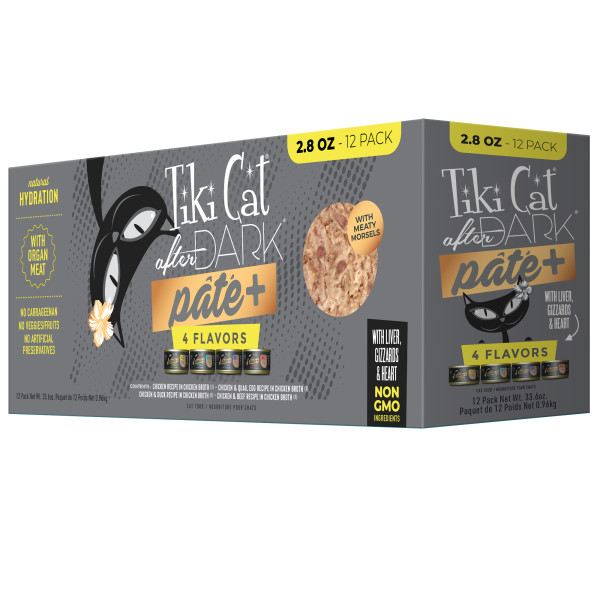 Tiki Cat After Dark 2.8oz Pate+ Variety Pack