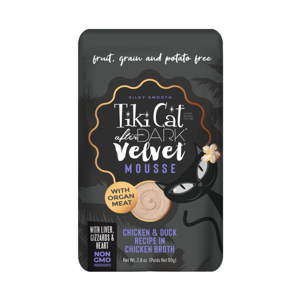 Tiki Cat After Dark Velvet Mousse Chicken & Duck