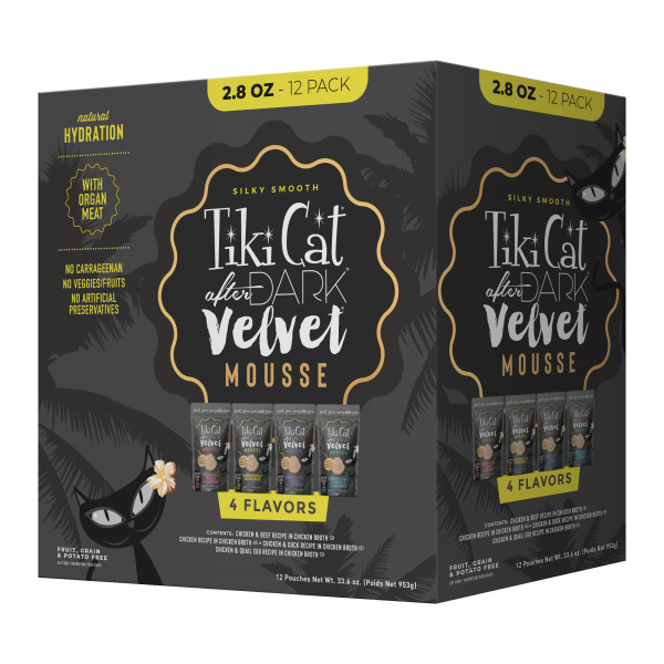 Tiki Cat After Dark Velvet Mousse Variety Pack