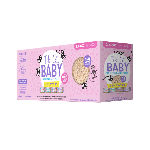 Tiki Cat Baby Variety Pack Shreds