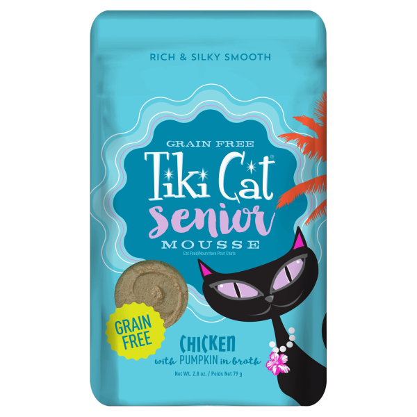 Tiki Cat GF Senior Mousse Chicken & Pumpkin
