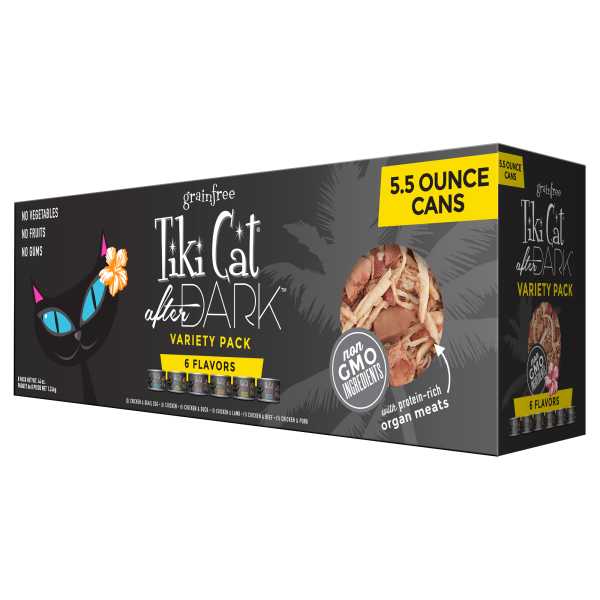 Tiki Cat After Dark Wet Cat Food Variety Pack
