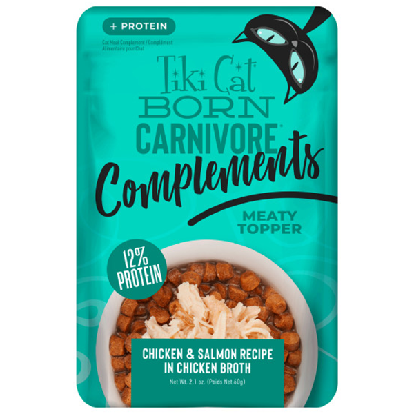 Tiki Cat Born Carnivore Complements Chkn&Salmon