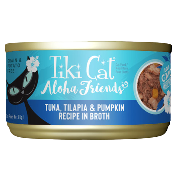 Tiki Cat Aloha Friends GF Tuna/Tilapia/Pumpkin