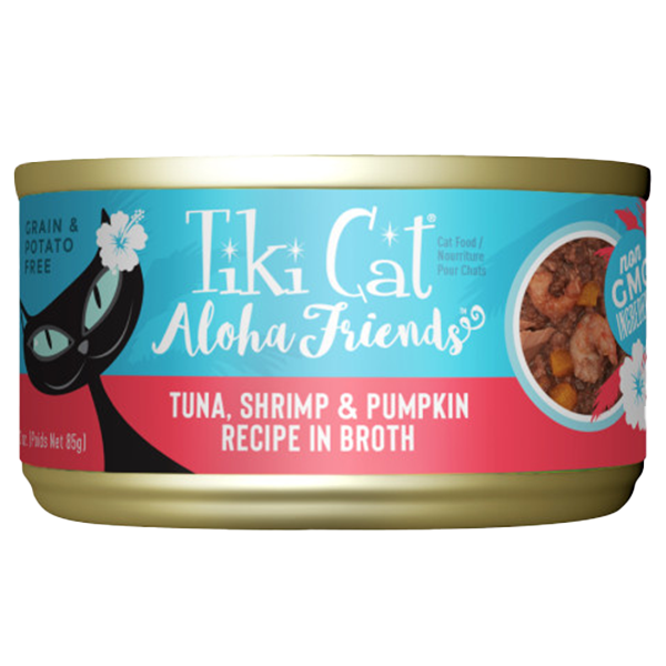Tiki Cat Aloha Friends GF Tuna/Shrimp/Pumpkin