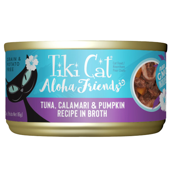 Tiki Cat Aloha Friends GF Tuna/Calamari/Pumpkin