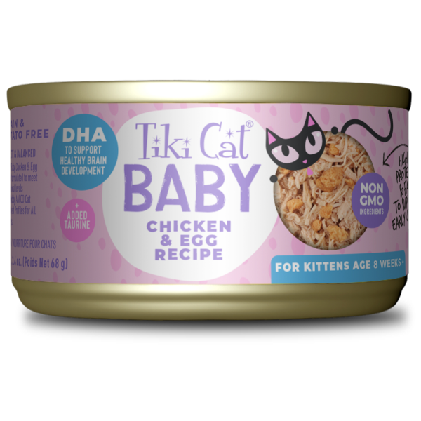 Tiki Cat Baby Chicken & Egg Recipe