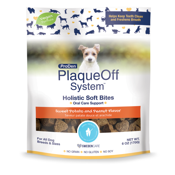 ProDen PlaqueOff Dog Soft Bites Oral Care Support