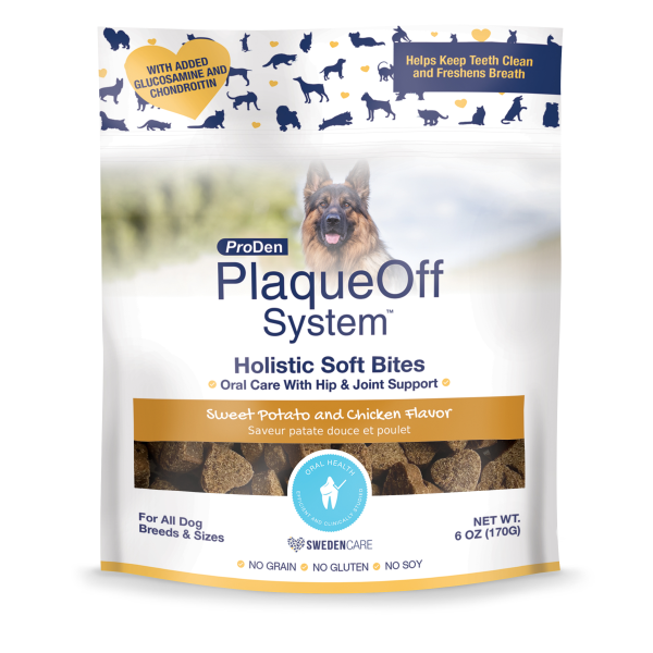 ProDen PlaqueOff Dog Soft Bites Oral Care Hip&Joint