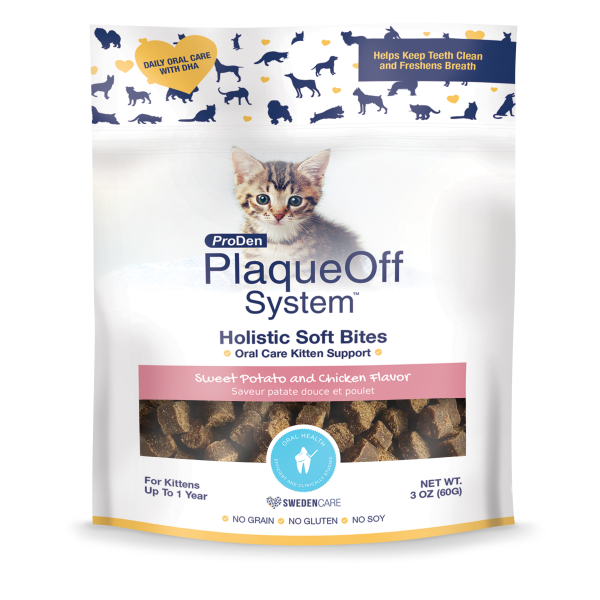 ProDen PlaqueOff Cat Soft Bites Oral Care Kitten