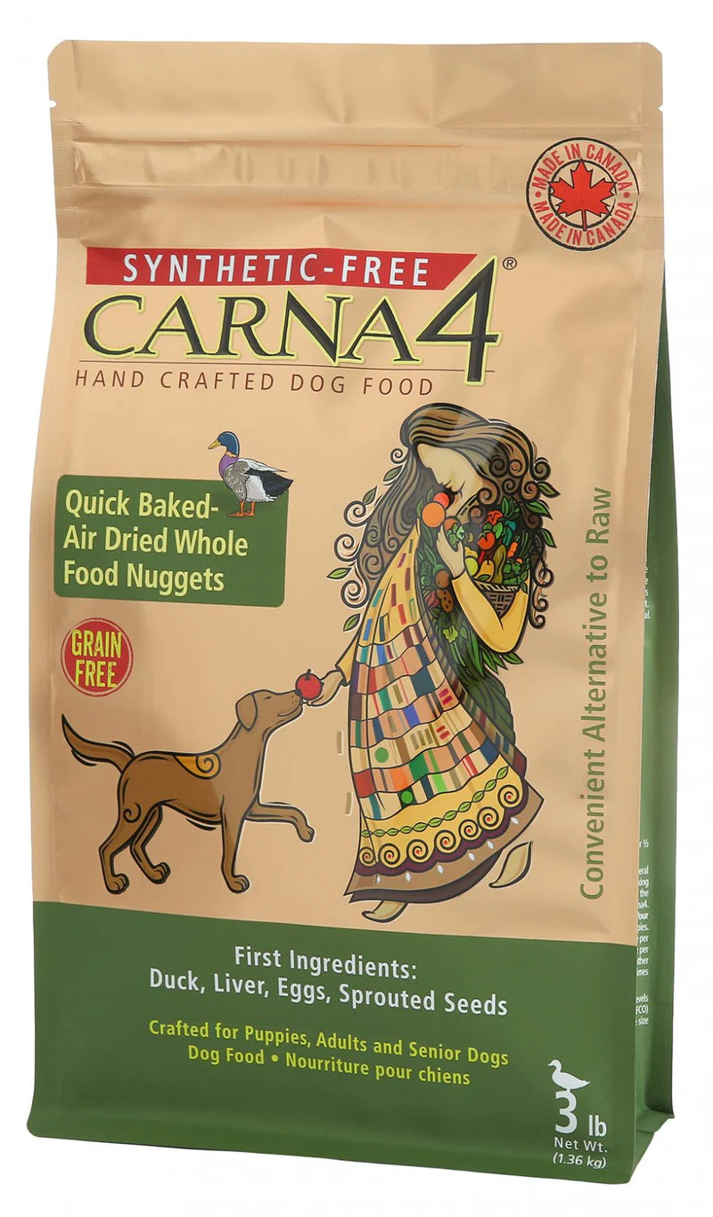 CARNA4 Dog Fresh Duck Formula Dry Dog Food