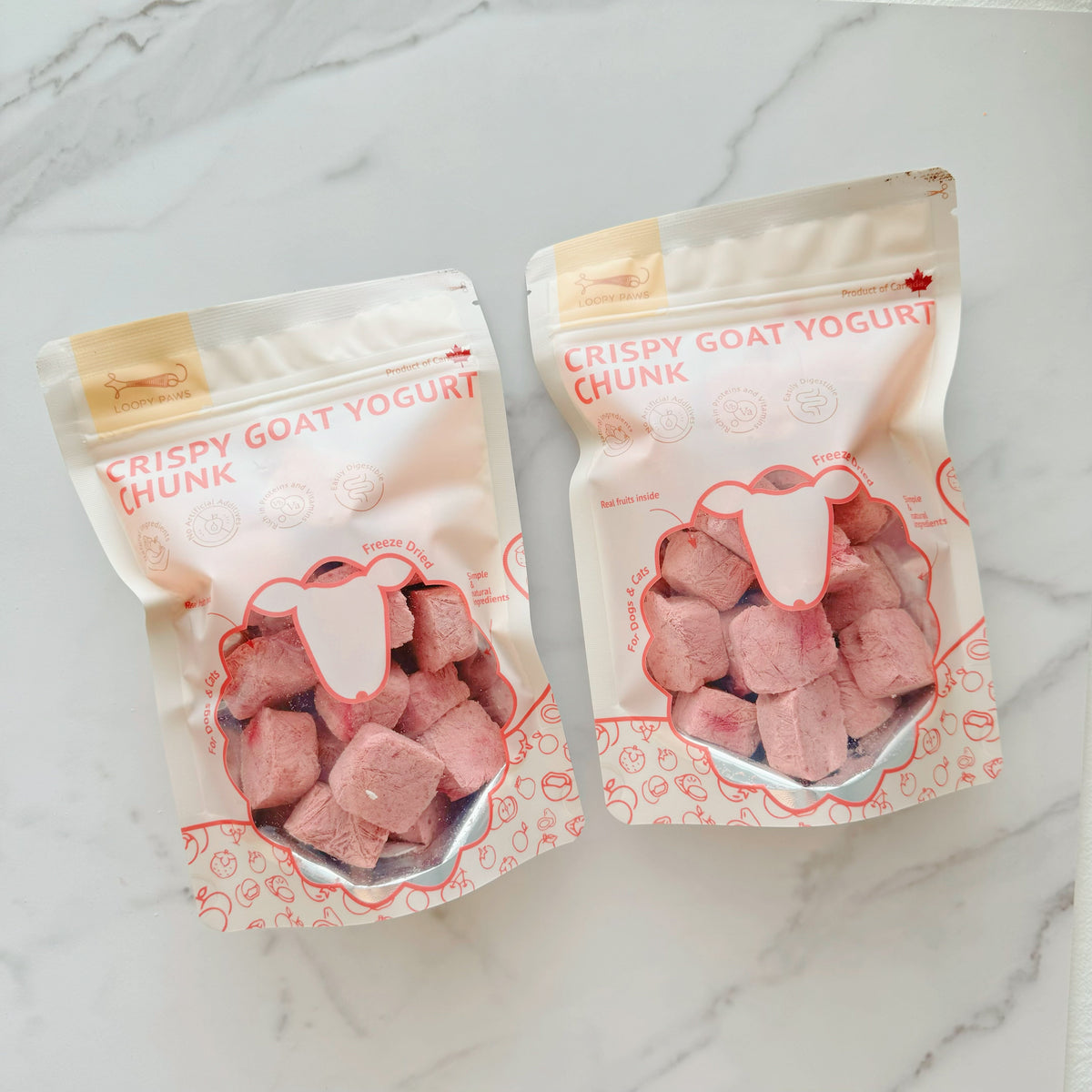 Loopy Paws Crispy Goat Yogurt Cranberry (official image)