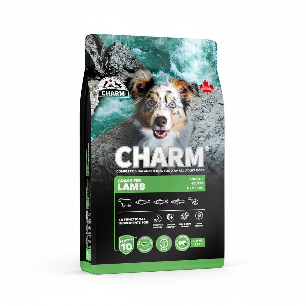 25% OFF EXP DEC 2026 - CHARM Grass-Fed Lamb Grain-Free Dry Dog Food