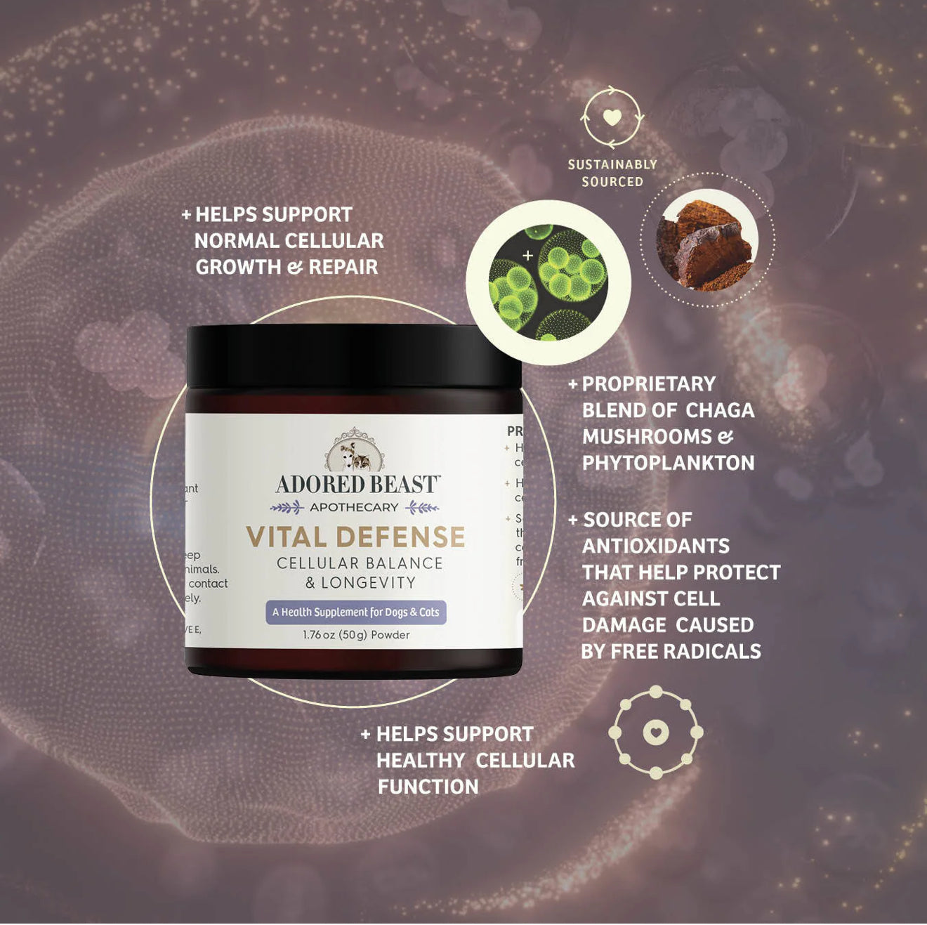 Adored Beast Vital Defense | Cellular Support