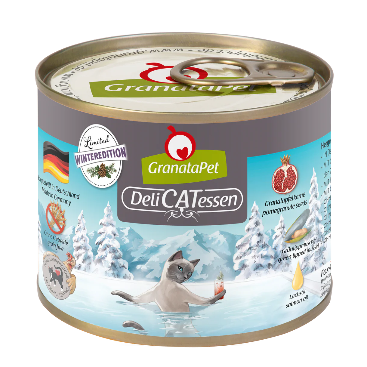 GranataPet DeliCatessen Cat Wet Food - Winter 2024 Venison & Poultry