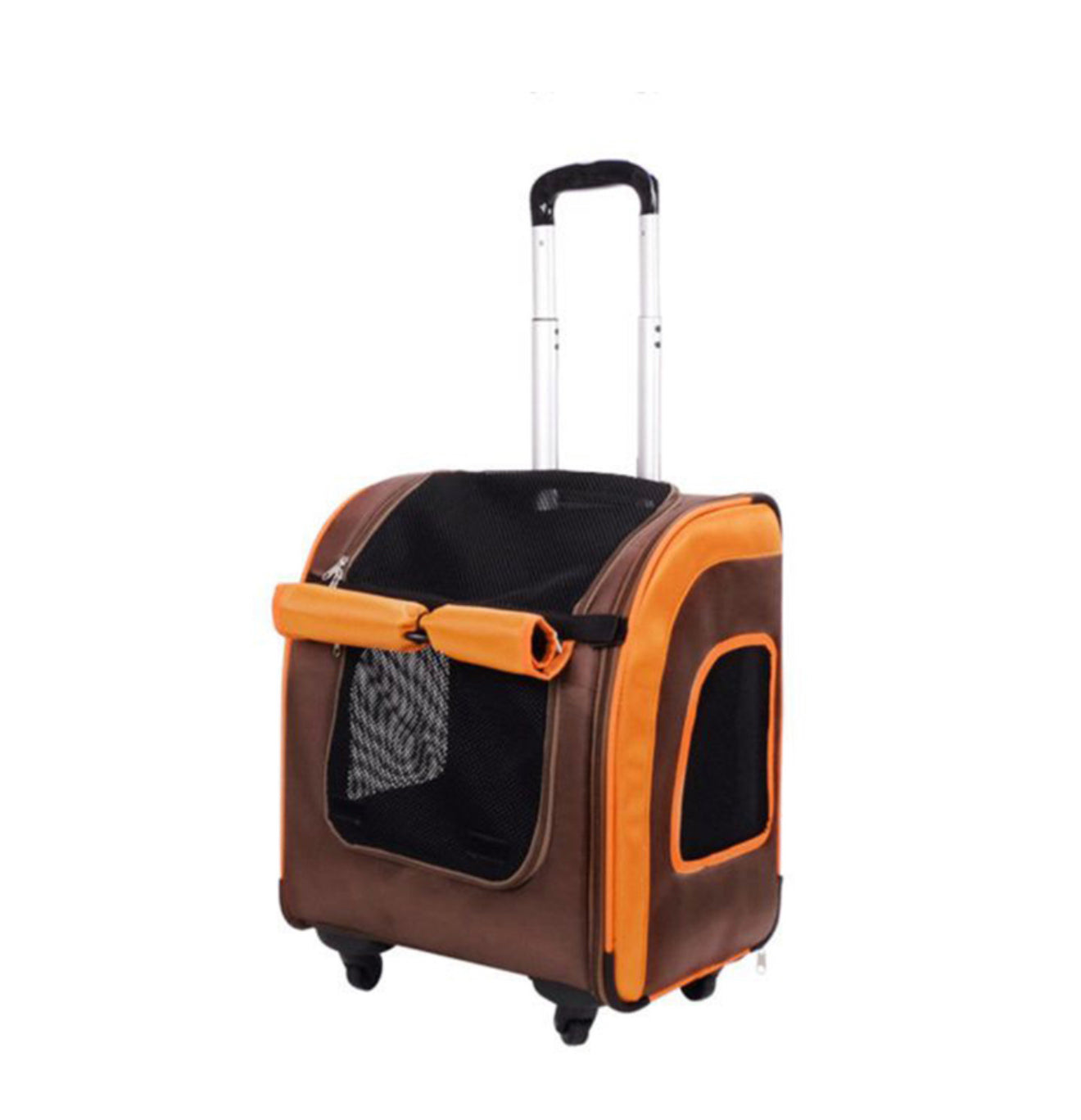 Ibiyaya orange/blown New Liso Backpack Parallel Transport Pet Trolley 1705