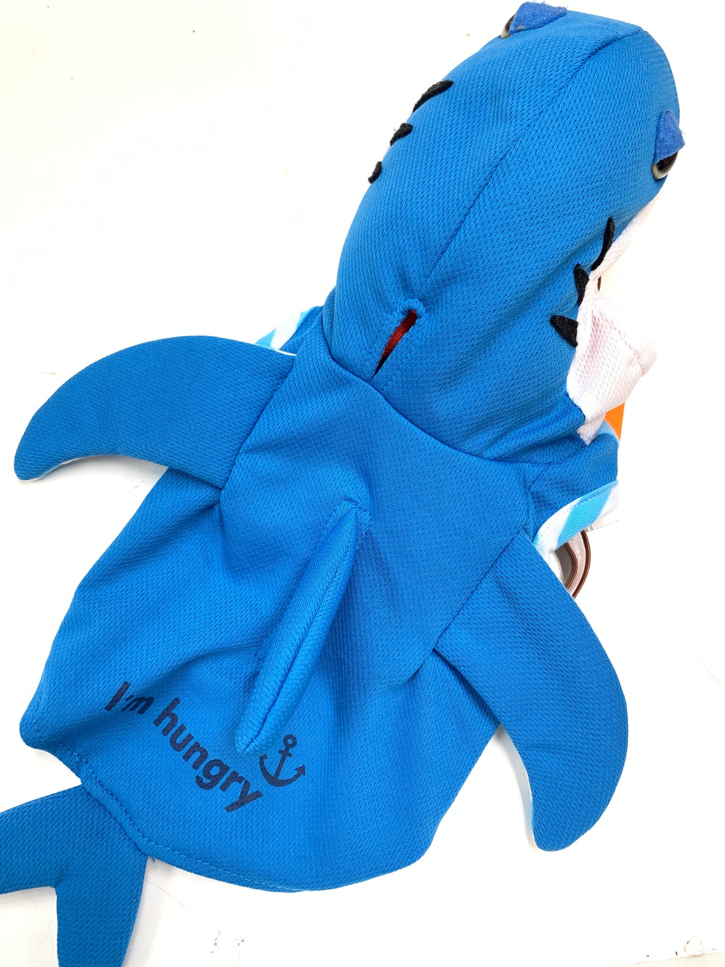 Narikiri pets blue shark clothing with hat
