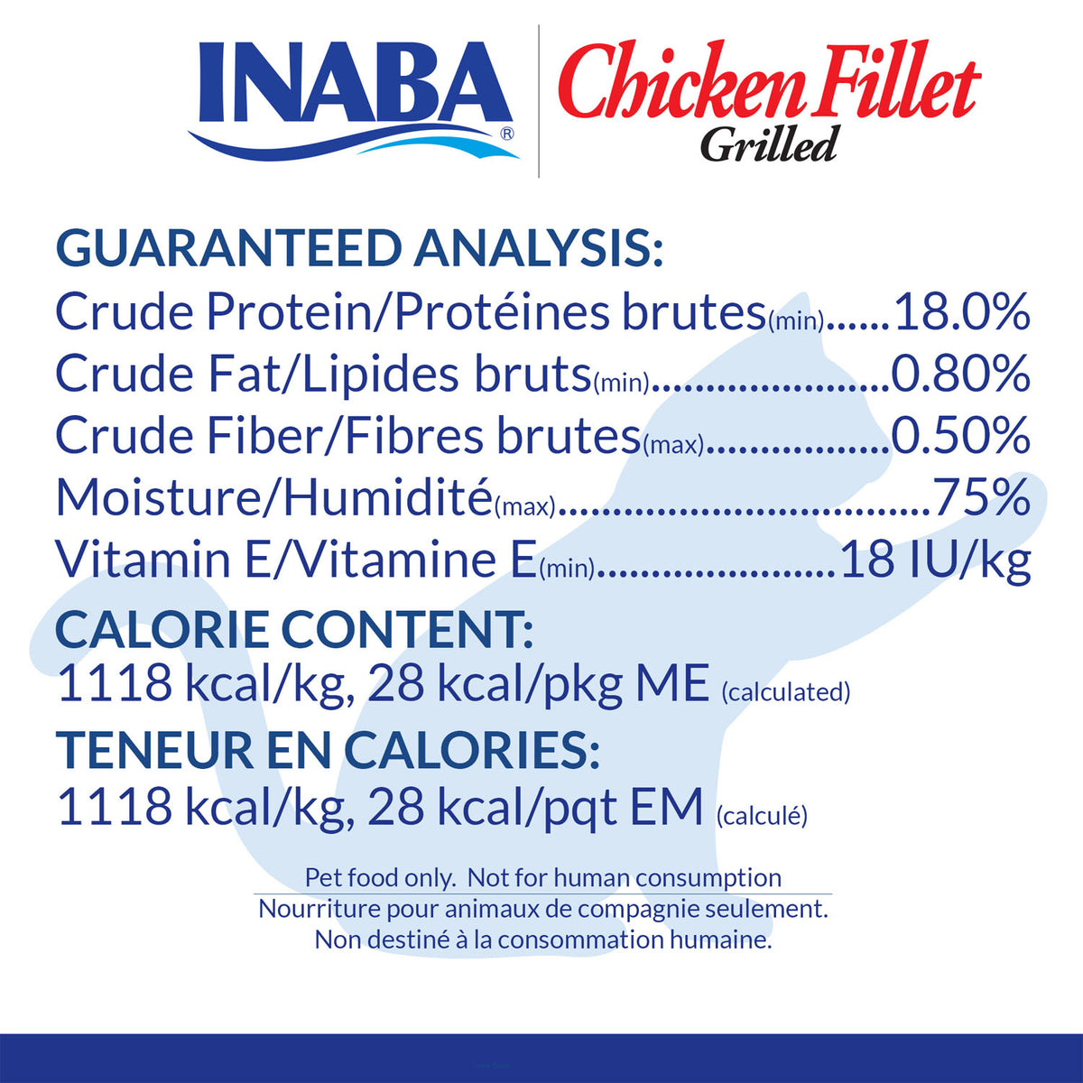 Inaba Grilled Chicken Fillet Cat Treat – 25 g