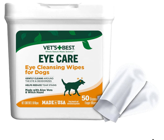 VET BEST - Eye Cleansing Wipes Dog